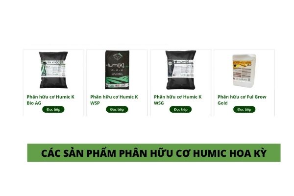 TTP Global - nhà phân phối phân hữu cơ Humic Hoa Kỳ số 1