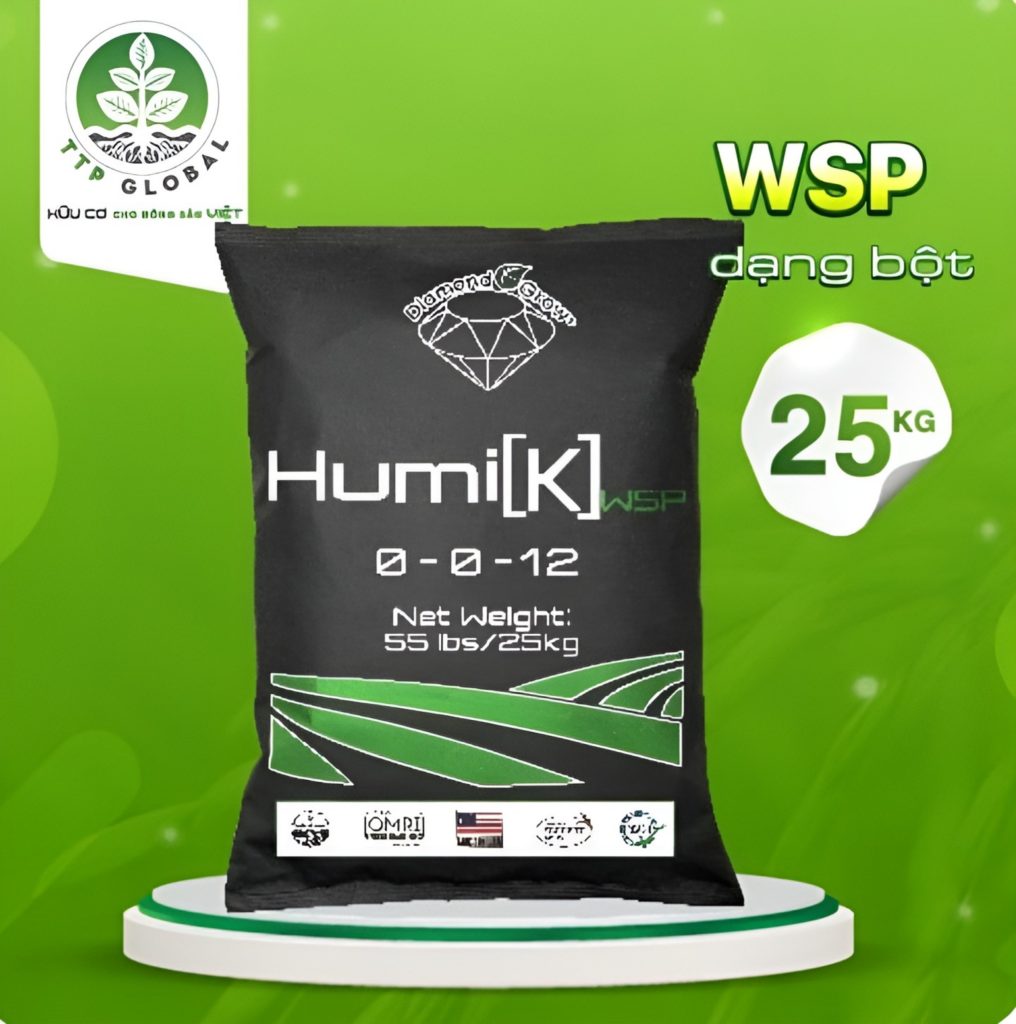 Phân bón hữu cơ Humic WSP bao 25kg